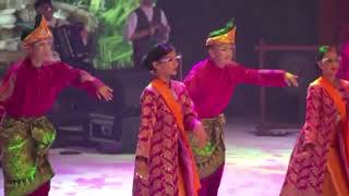 Final Exam SLDN 2021 Sarawak Cultural Village - Malay Dance (Selendang Mak Inang) #malayu