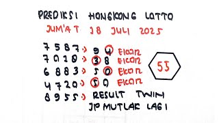 PREDIKSI HK | PREDIKSI HONGKONG 18 Juli 2025 | RUMUS HK | ANGKA JITU HK | SYAIR HK