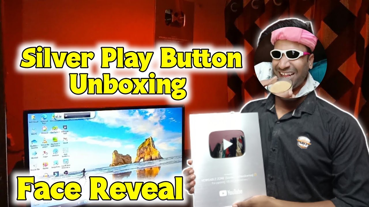 Silver Play Button Unboxing ⚡⚡ We all Made it Together