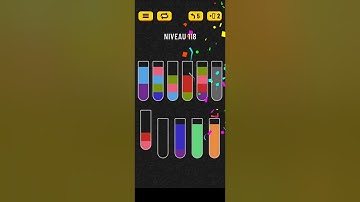 Water sort color puzzle game level 118 solution