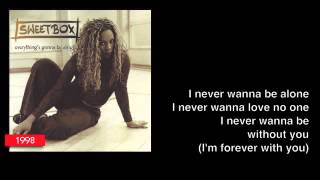 SWEETBOX &quot;NEVER WANNA BE ALONE&quot; w/ lyrics (1998)