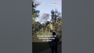US: Small Plane Crashes in Michigan, All 3 Passengers Killed| Subscribe to Firstpost | N18G