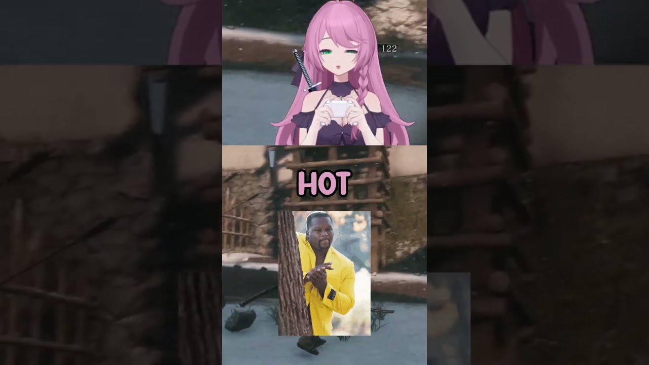 @HerziKiss scared of the flaming bull in sekiro  #vtuber #twitchstreamer #gaming #clips #funny