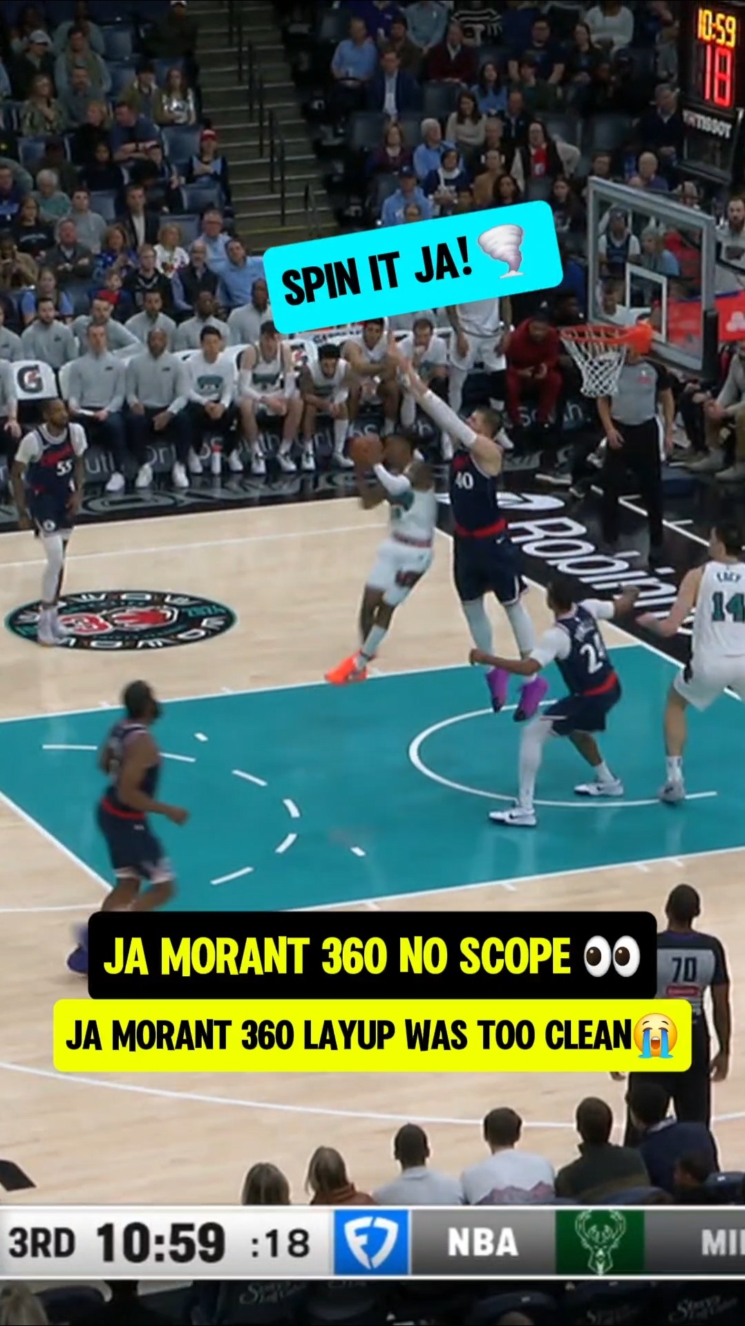 Ja Morant is the 360 MASTER??