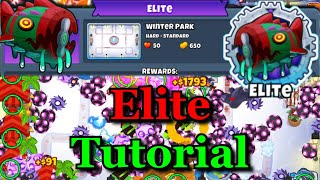 Bloonarius Elite - Druid Farm is INSANE!   -  Winter Park | Tutorial - (BTD6)