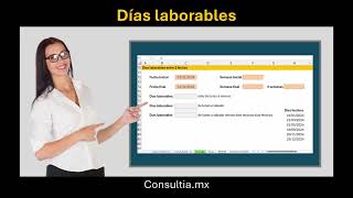 Días laborables en Excel