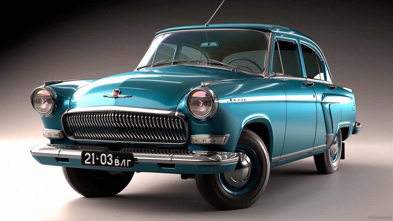 Модель автомобиля ГАЗ-21 И ВОЛГА 1:24 Hachette №1/LEGENDARY SOVIET CARS ...