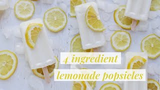 Lemonade Popsicles - The Duchez Kitchen