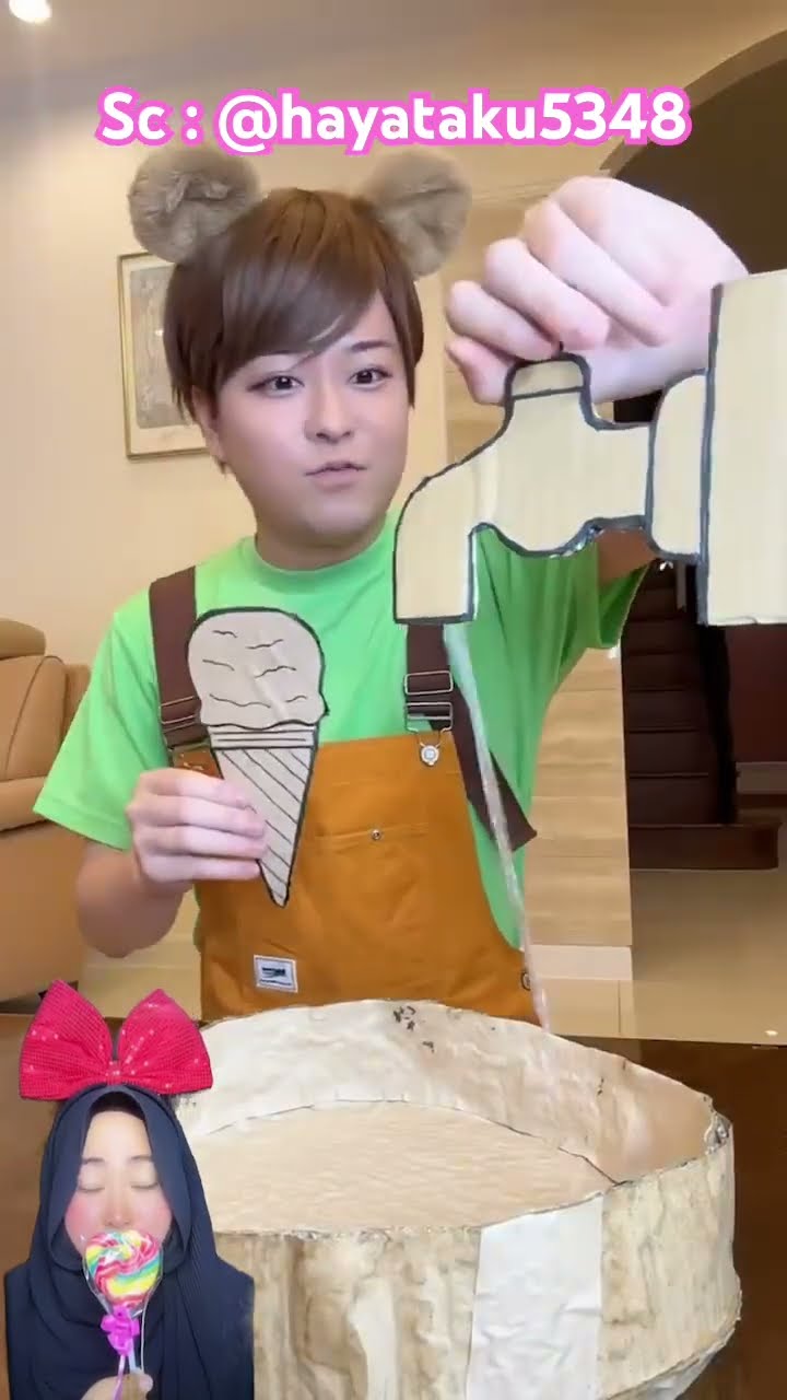 ESKRIM JATUH ⁉️ DI CUCI AJA ? @hayataku5348 #shorts #funny #dubbing