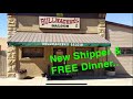 New Shipper &amp; Free Dinner