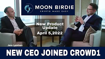 NEW CEO JOINED CROWD1 ON APRIL 2022