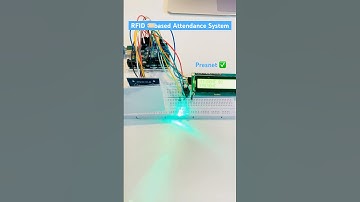 RFID based Attendance System Project @Arduino #rfidtechnology #electronics #viraltech