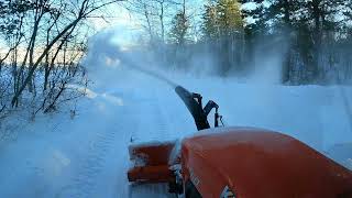 Removing blown in snow for a new client by Mark Holbrook 3,246 views 1 year ago 15 minutes