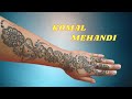 Simple mehandi  mehandi design  arabic mehandi design  henna design  komalmehandi1445