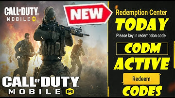 October 2021 Call Of Duty Mobile New Redeemption Code|New 100% Working Today COD Mobile Redeem Codes