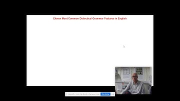 English Language A Level Dialectical Grammar Paul Heselton
