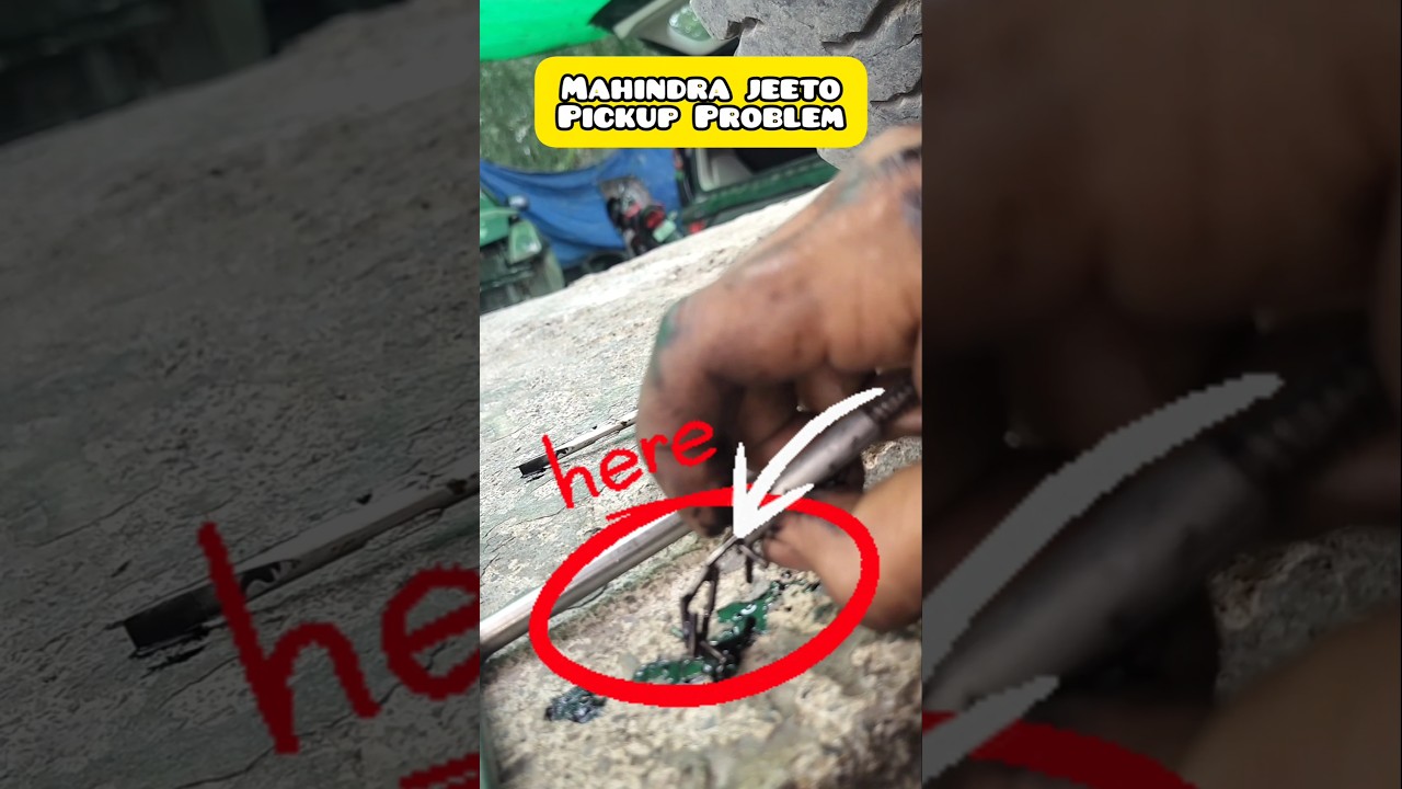 Mahindra jeeto pickup problem🤔 