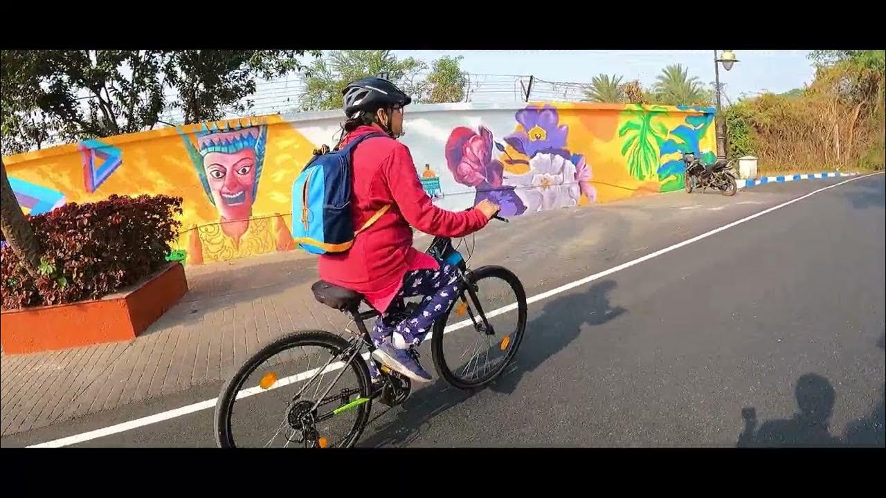 Morning Cycling in New Town , Kolkata Morning Cycle Ride In Kolkata