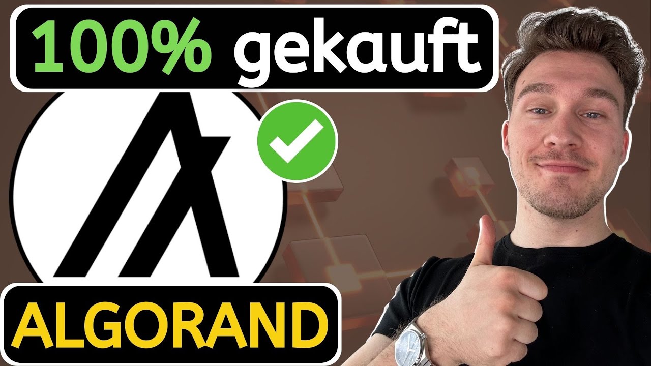 100% von ALGORAND gekauft! Ziel Erreicht ✅ Meine Gründe