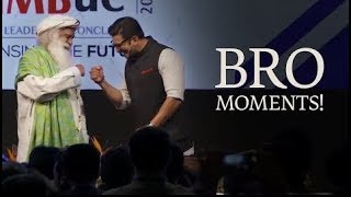 Ranveer Singh \& Sadhguru – Bro Moments! - MUST WATCH