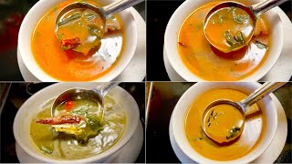 4 types Rasam variety | No dal Instant Rasam/Saaru recipe | Indian curry recipe | MyWay YourKitchen