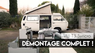 #2 - We remove all! AWD VW T3 Syncro restauration