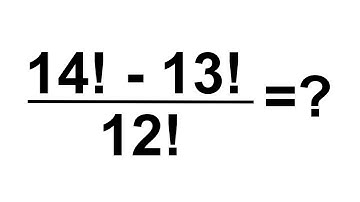 A Beautiful Factorial Problem | You Should Learn This Trick!