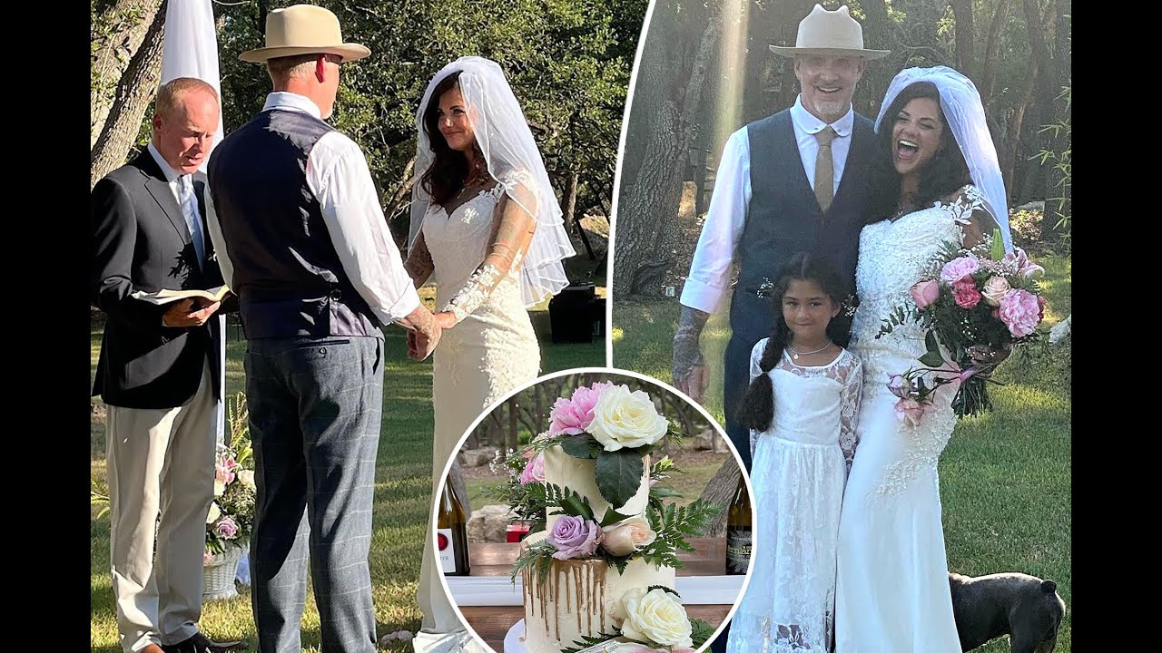 Jesse James marries former porn star Bonnie Rotten in backyard ceremony
