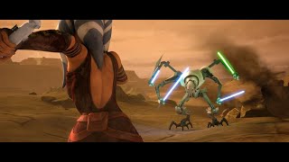 Ahsoka Tano vs Grievous [4K HDR] - Star Wars: The Clone Wars