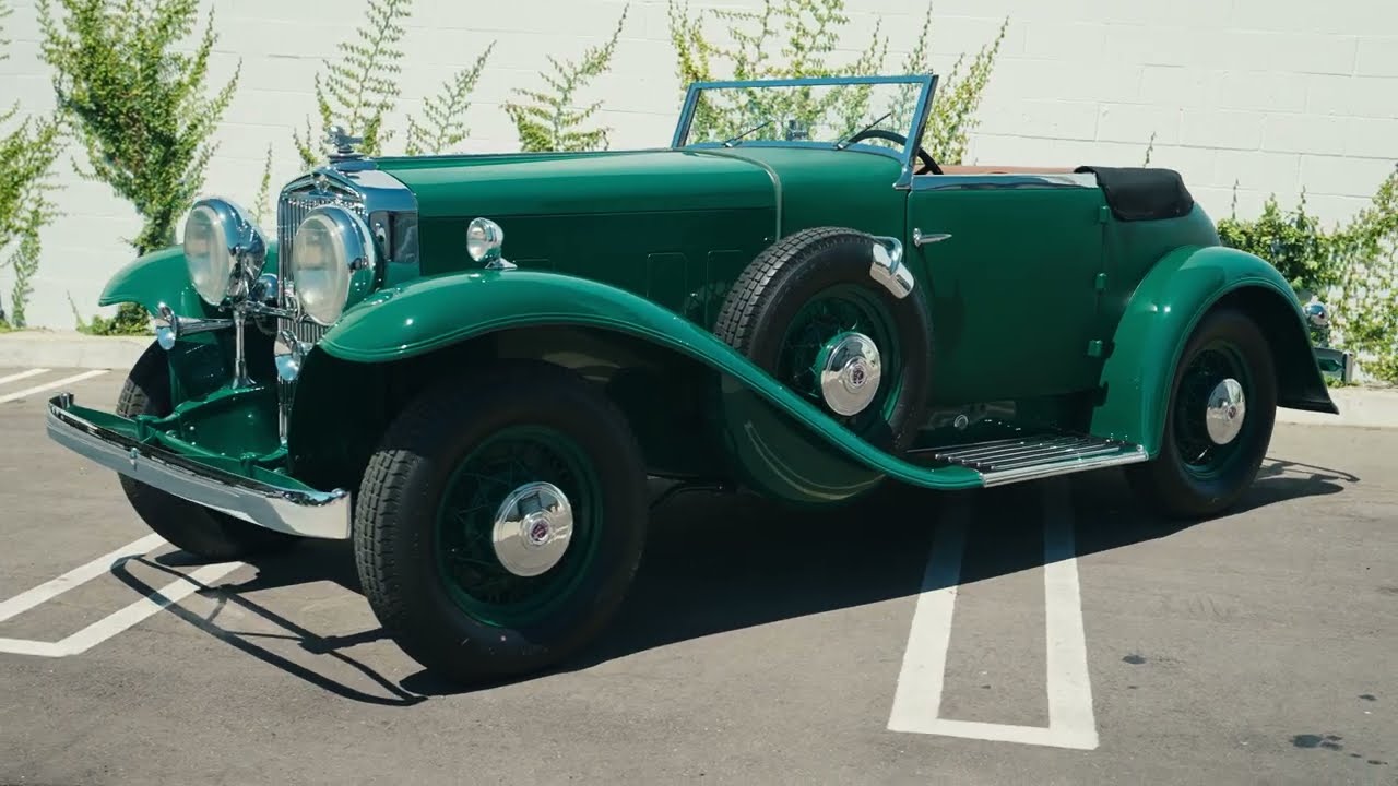 Pre-War Power and Style - The 1932 Stutz DV-32 Weymann Super