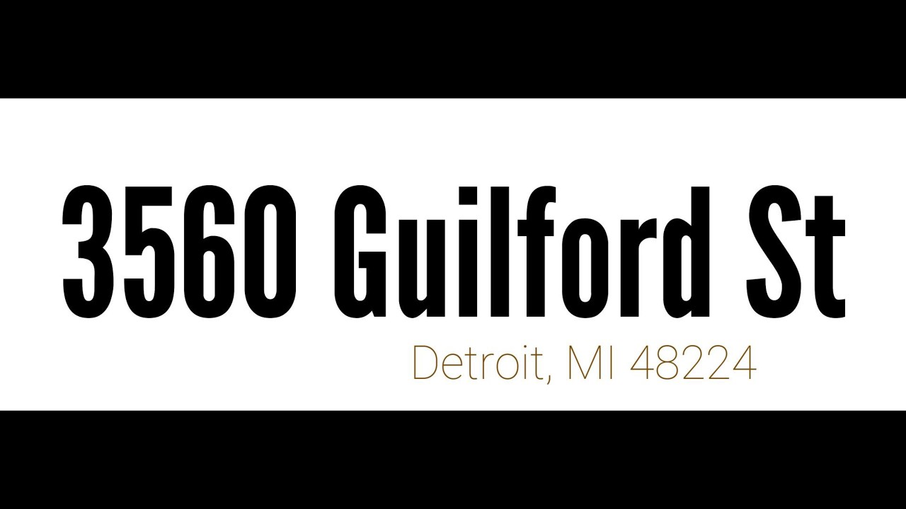 3560 Guilford StDetroit, MI 48224