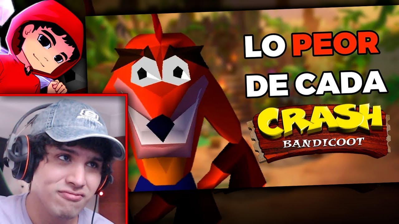 ¡APAREZCO! TDYU SE LOQUEA con LO PEOR de CADA CRASH BANDICOOT