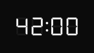 Celebrity 42 Minute Timer with Alarm – 2520 Second Countdown Wealth