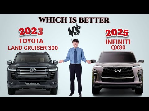 2023 Toyota Land Cruiser 300 vs 2025 Infiniti QX80
