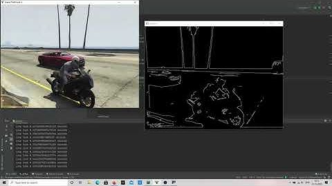 self driving car using python #2 - OpenCV and Direct Input