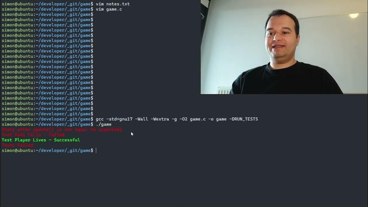 Linux Terminal Game from Scratch IV Tests, Rendering, Colors