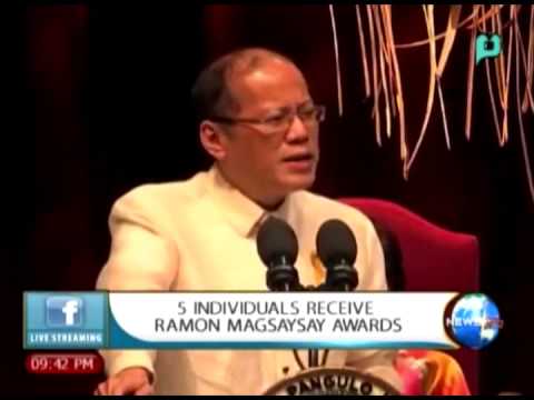 NewsLife 5 Individuals receive Ramon Magsaysay Awards  Aug 31 2015