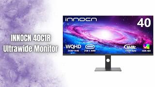 INNOCN 40C1R Ultrawide Monitor Review | 40” WQHD 144Hz Productivity Beast!