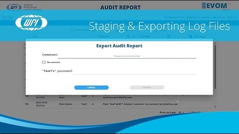 How to Stage an EVOM™ Auto Plate File for Downloading