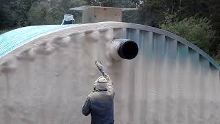 Concrete Quonset Hut Underground Building by Viking Shelters 1,189 views 1 year ago 1 minute, 23 seconds