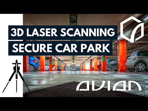 3D Laser Scanning of 10 Level Secure Carpark in Melbourne CBD | Avian
