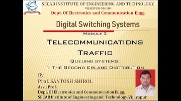 DSS 17EC654:  SECOND ERLANG DISTRIBUTION