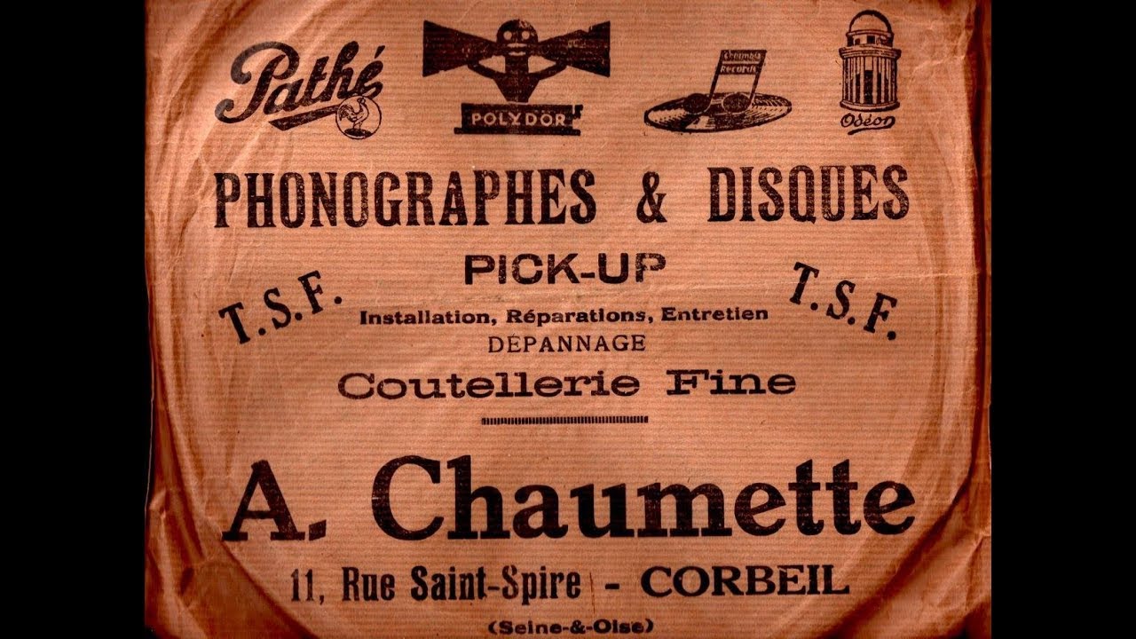 #1 Mémoire des disquaires de France au temps du disque 78 tours