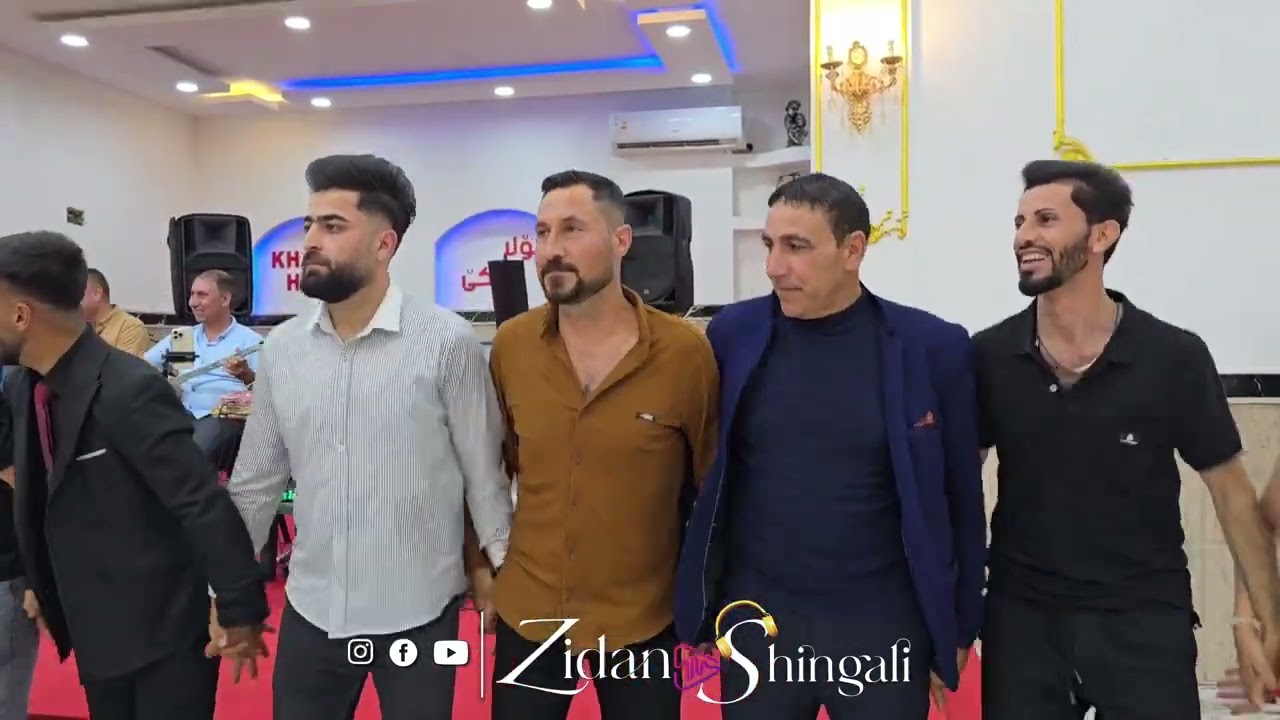 زيدان شنكالي _حفلة بمناسبة عيد رأس السنة الايزيدية في قاعة خانكي