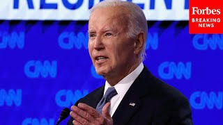 'We're Going To Continue To Fight': Biden Delivers Closing Remarks In First Presidential Debate