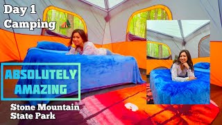 🏕 Camping | STONE MOUNTAIN STATE PARK - North Carolina [Camping Airbed] by MCnNC 202 views 1 year ago 8 minutes, 5 seconds