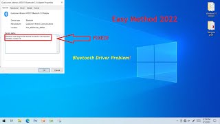 How to: Fix Qualcomm Atheros AR3011 Bluetooth 3.0 Adapter Driver Problem