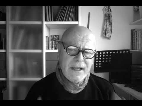Video Sergio Carlacchiani recita cantando un addio