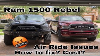 Ram 1500 Rebel Air Ride Issues | Service Air Suspension | How to Fix Your Air Ride Ram