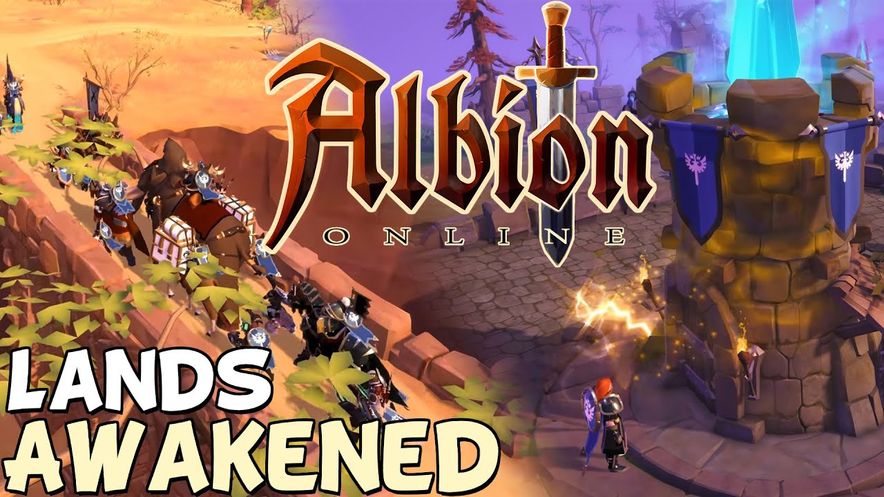 Lands Awakened is live now for Albion Online, big open-world improvements